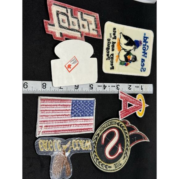 Vintage 1990s Y2K Era Patch Lot- Fighting, New Kids, MLB, Topps Sports Card MORE - Picture 9 of 9